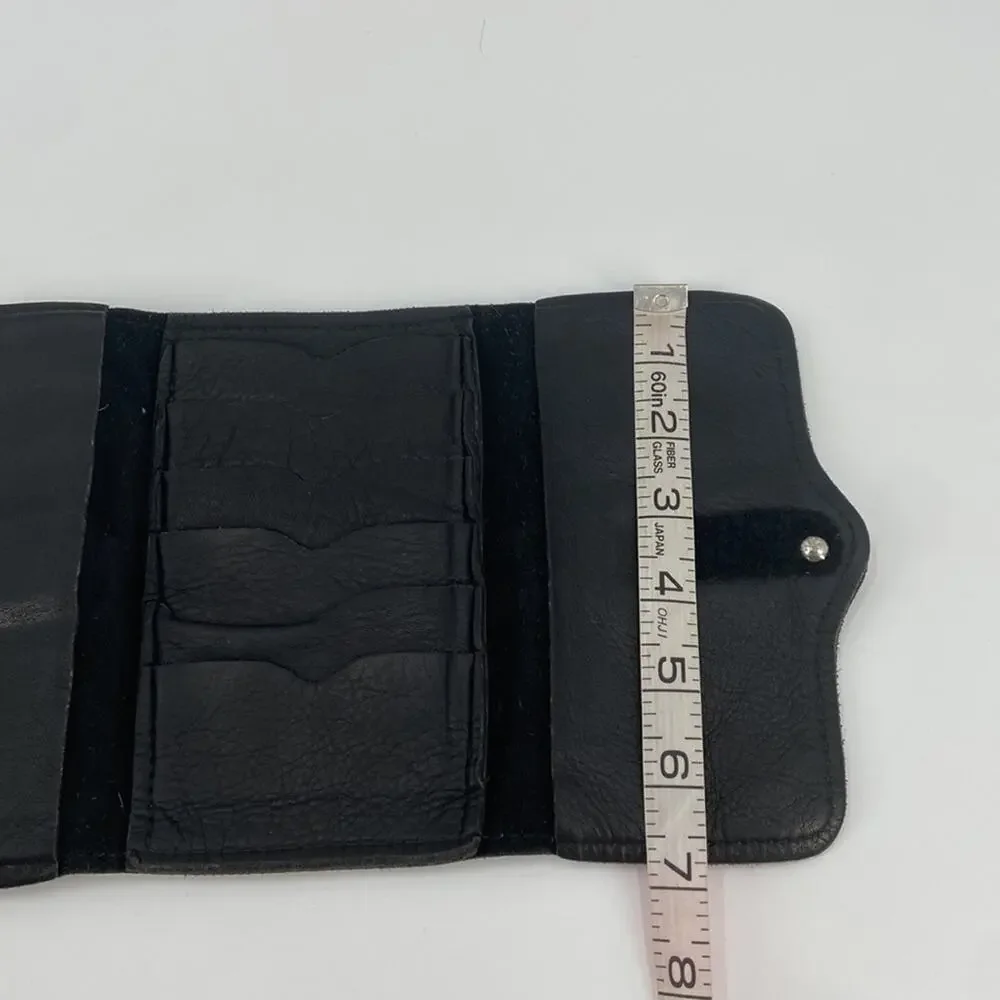 Western Black Leather wallet